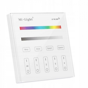 Panel naścienny RGBW RGB LED sterownik T3 MiLight