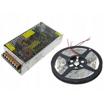 ZESTAW 5M 300LED Taśma 5630 BIAŁY Ciepły IP20