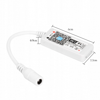 ZESTAW LED Smart 5M Taśma 150 RGB sterownik WiFi