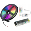 ZESTAW LED Smart 5M Taśma 300 RGB pilot RF + WiFi