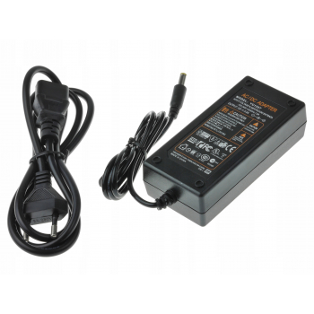 Zasilacz DC taśma LED desktop 36W 12V 3A + Kabel