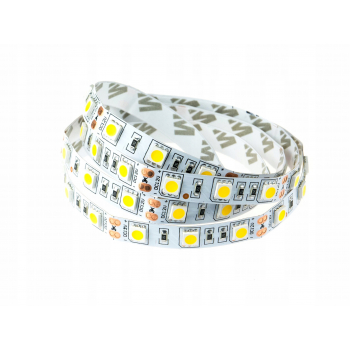 Taśma LED biała ciepła 60LED/m IP20 SMD5050 1M