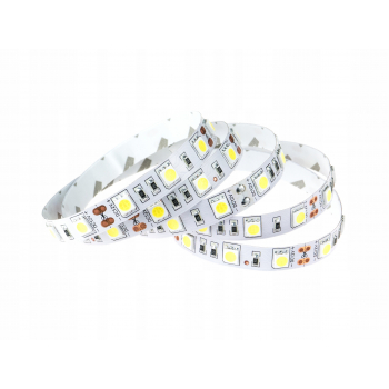 Taśma LED biała zimna 60LED/m IP20 SMD5050 1M