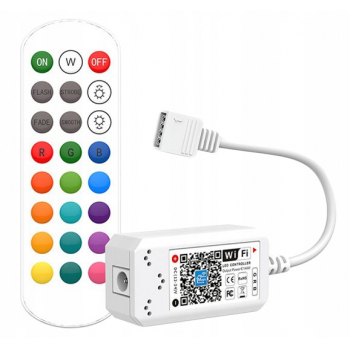 ZESTAW WiFi LED Taśma Wodoodporna RGB 10m 24V PRO