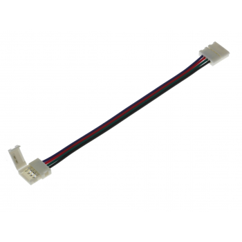 Złączka LED 4pin RGB 5050 10mm ŁĄCZNIK 2 x klik